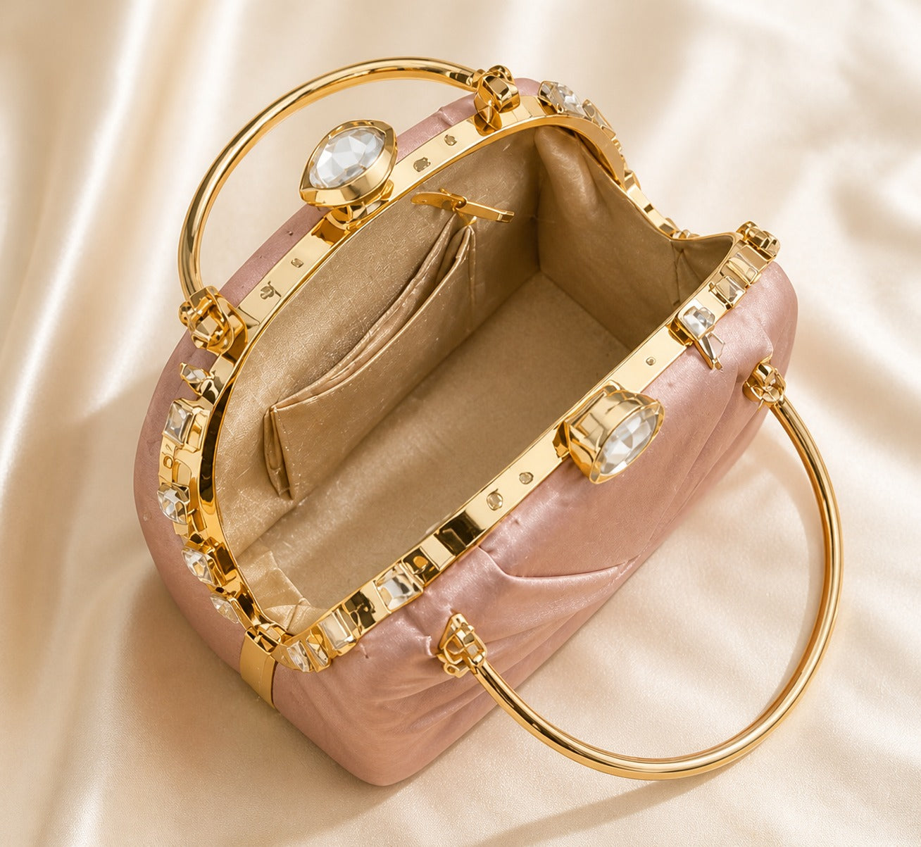 Elegant Bow-Style Evening Handbag