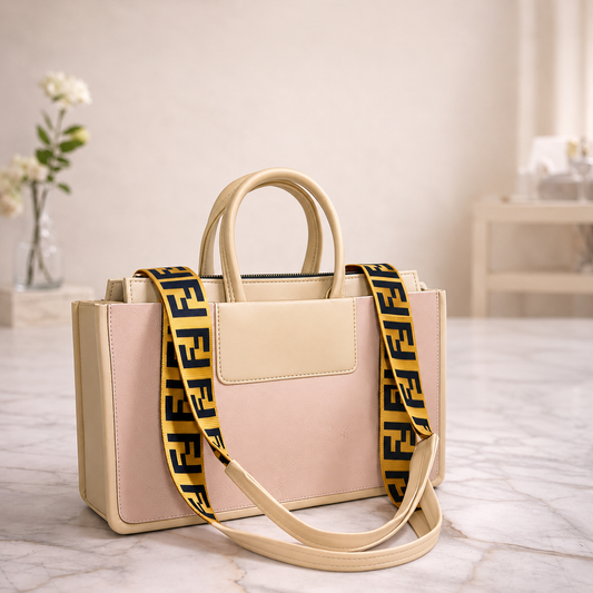 Stylish Shoulder Bag with Designer Strap