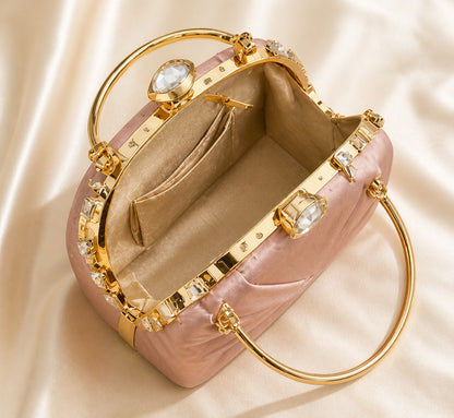 Elegant Bow-Style Evening Handbag