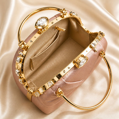 Elegant Bow-Style Evening Handbag